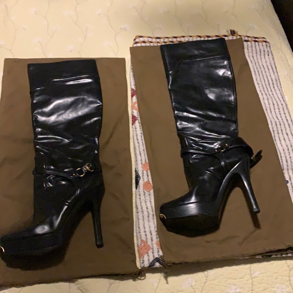 Gucci boots.
